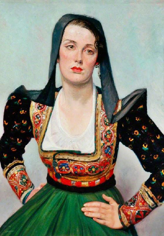 Miss Grant by William Rothenstein