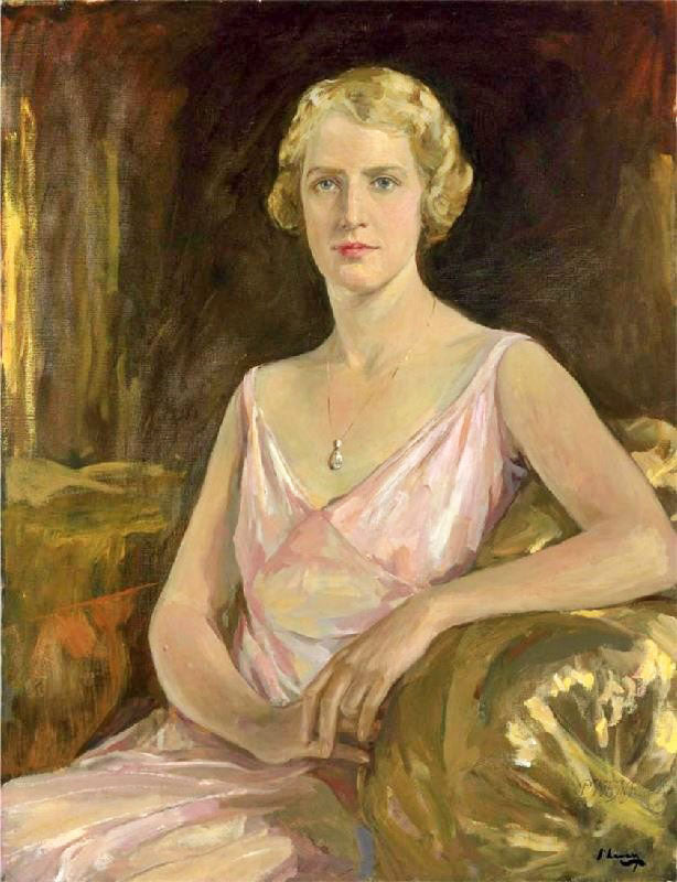 Portrait Of Cynthia Zur Nedden by Sir John Lavery R.A.