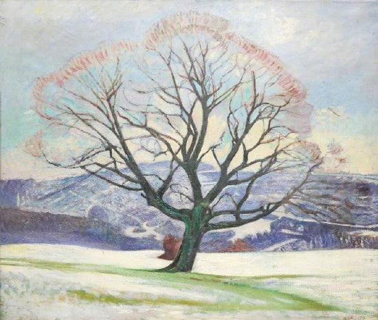 Wych Elm In Winter by William Rothenstein