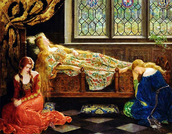The Sleeping Beauty by John Maler Collier