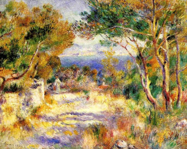 L’Estaque by Pierre Auguste Renoir