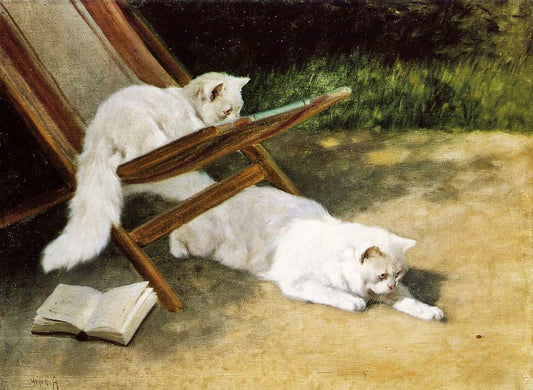 Persian Cats by Arthur Heyer