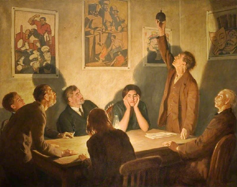 Brotherhood Of Man by John Maler Collier