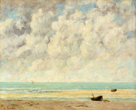 The Calm Sea by Gustave Courbet