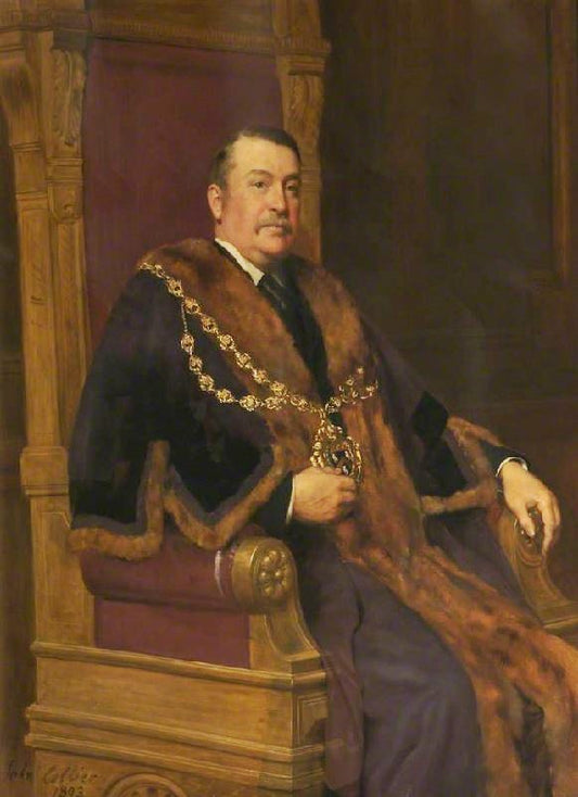 Samuel Radcliffe Platt, Mayor Of Oldham by John Maler Collier