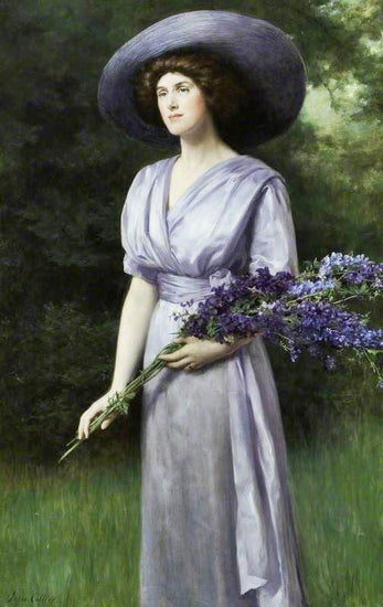 Doris Allan, Lady Vernon by John Maler Collier