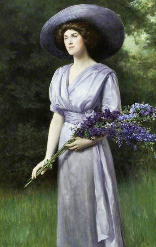 Doris Allan, Lady Vernon by John Maler Collier
