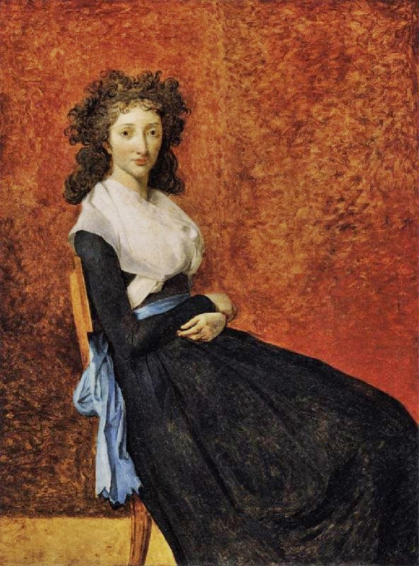 Madame Charles-Louis Trudaine by Jacques-Louis David