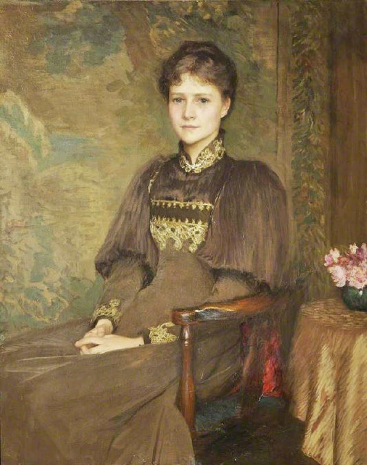 Mrs Herbert Roberts by George Clausen R.A. R.W.S. R.I.