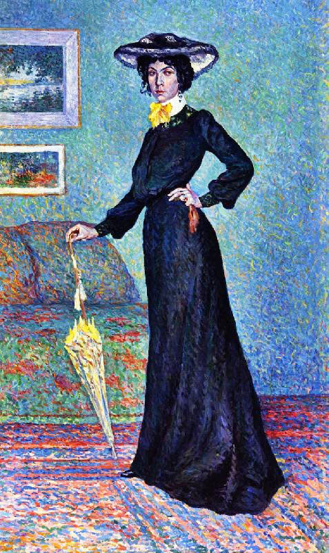 Lucie Coustueier by Maximilien Luce