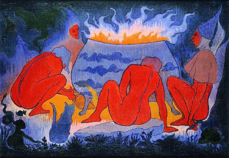 Witches Around The Fire by Paul Ranson