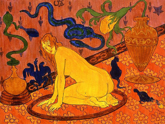 The Witch In Her Circle by Paul Ranson