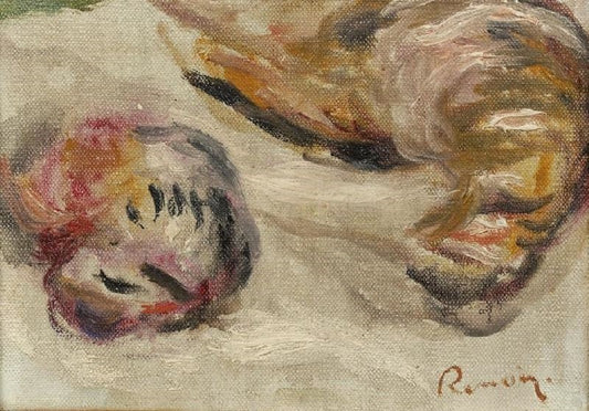The Woodcocks, Les Bécasses by Pierre Auguste Renoir