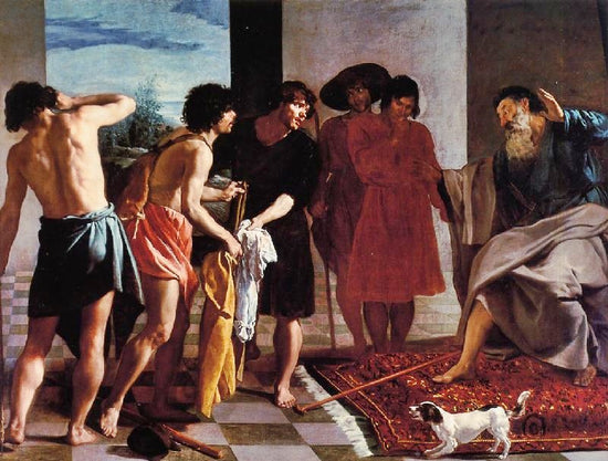 Joseph’S Bloody Coat Brought To Jacob by Diego Velázquez
