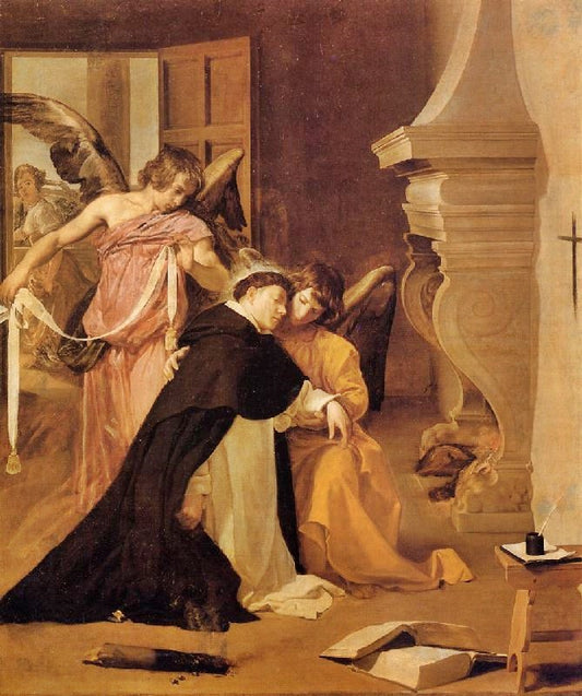 The Temptation Of St. Thomas Aquinas by Diego Velázquez