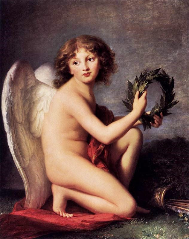 PRINCE HEINRICH LUBOMIRSKI AS THE GENIUS OF FAME