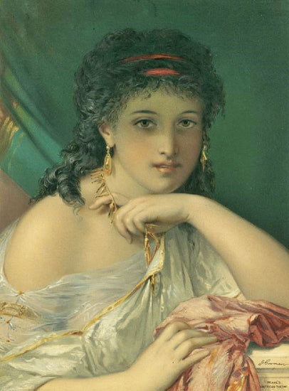 Roman Beauty by Pierre Olivier Joseph Coomans