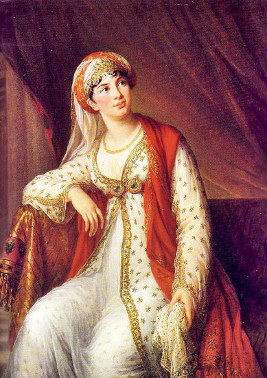 Madame Grassini In The Role Of Zaire by Élisabeth Vigée-Lebrun