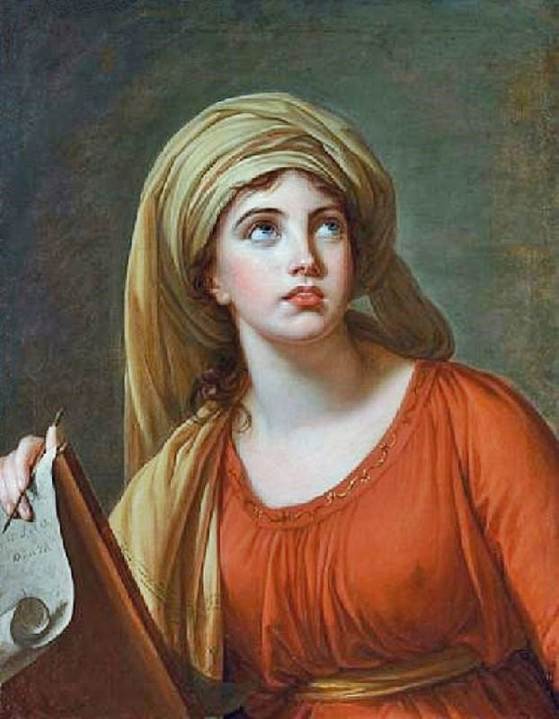 Lady Hamilton As The Persian Sibyl by Élisabeth Vigée-Lebrun