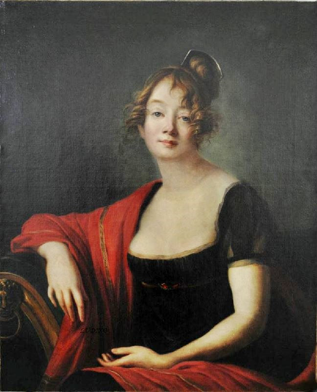 Maria Ivanovna Bilibina Nеe Kusova by Élisabeth Vigée-Lebrun