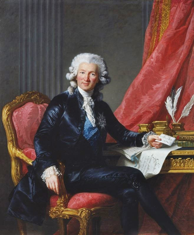 PORTRAIT OF CHARLES-ALEXANDRE DE CALONNE