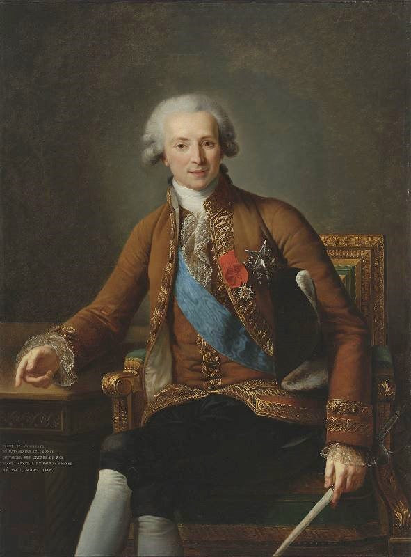 PORTRAIT OF COMTE DE VAUDREUIL