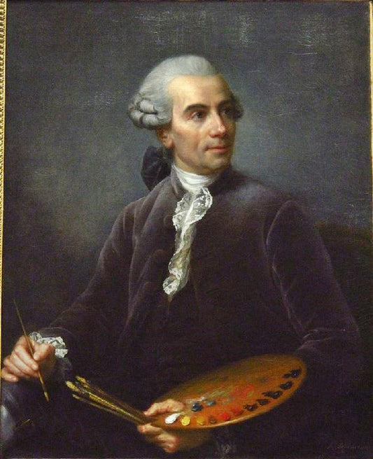 Portrait Of Joseph Vernet by Élisabeth Vigée-Lebrun