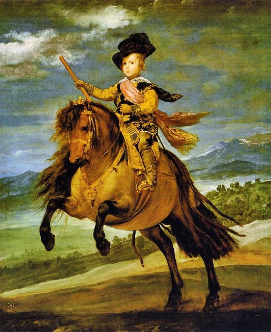 Prince Baltasar Carlos On Horseback by Diego Velázquez