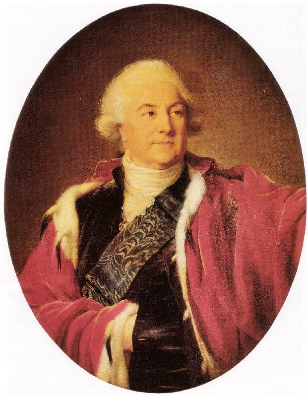 PORTRAIT OF STANISLAUS AUGUSTUS PONIATOWSKI, KING OF POLAND