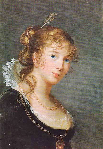 Princess Louise Of Prussia by Élisabeth Vigée-Lebrun