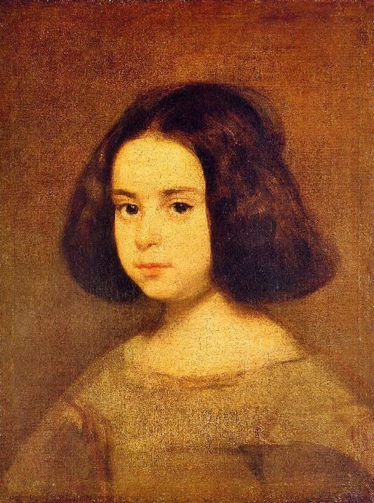 Portrait Of A Little Girl by Diego Velázquez