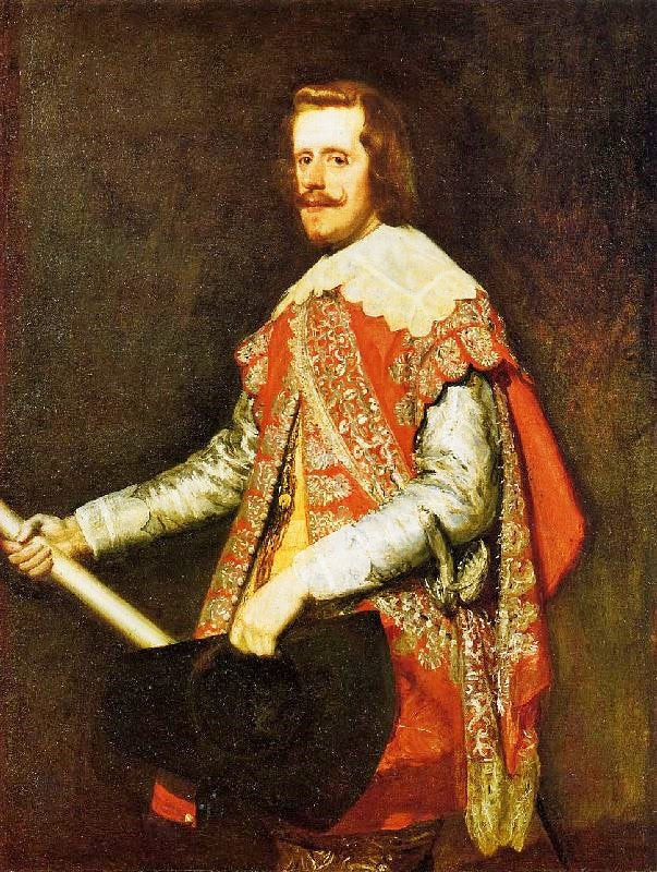 Philip Iv Of Spain by Diego Velázquez