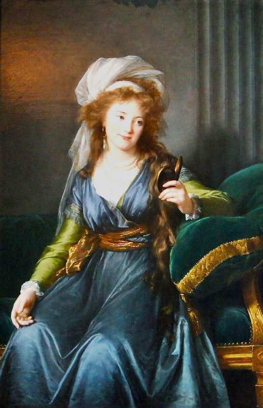 Portrait Of Countess Catherine Skavronskaya by Élisabeth Vigée-Lebrun