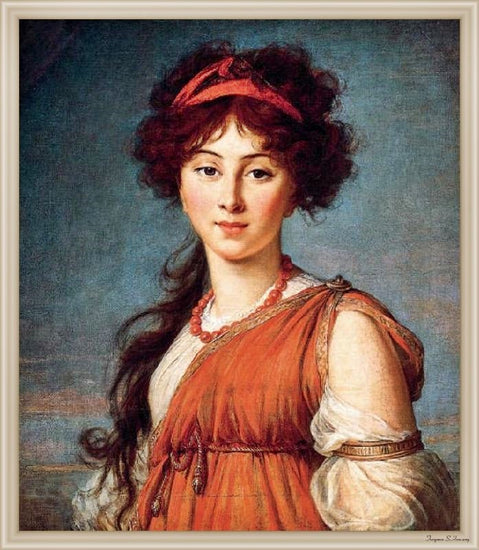 Varvara Ladomirsky by Élisabeth Vigée-Lebrun