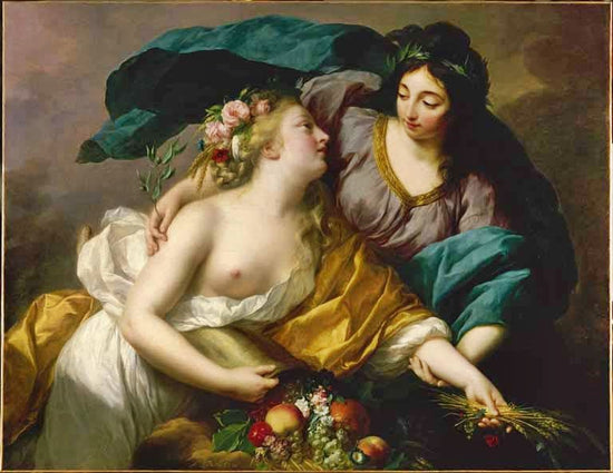 Peace Bringing Back Abundance by Élisabeth Vigée-Lebrun