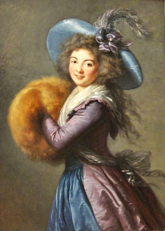 Portrait Of Madame Mole-Raymond by Élisabeth Vigée-Lebrun