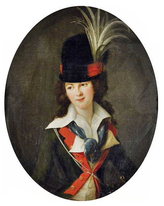 Victorienne Delphine Natalie De Rochechouart Mortemart, Marquise De Rouge by Élisabeth Vigée-Lebrun