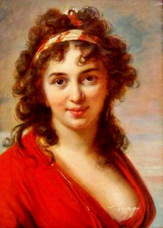 Isabella Teotochi Marini by Élisabeth Vigée-Lebrun