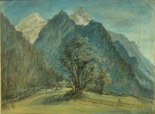 Le Mont Blanc by Élisabeth Vigée-Lebrun