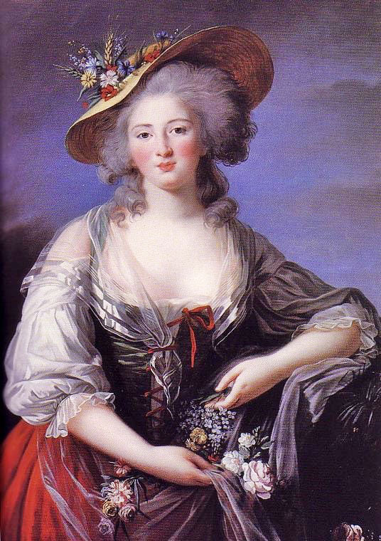 Elisabeth Philippine Marie Helene Of France by Élisabeth Vigée-Lebrun