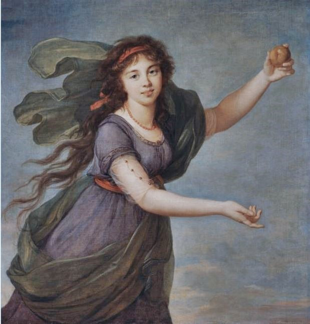 JULIE LE BRUN AS ATALANTA