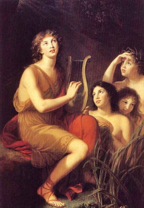 Amphion Jouant De La Lyre by Élisabeth Vigée-Lebrun