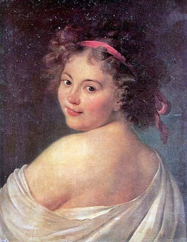 Catherine, Comtesse Litta by Élisabeth Vigée-Lebrun