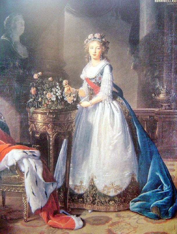 Grand Duchess Elisabeth by Élisabeth Vigée-Lebrun