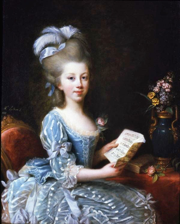 Young Musician by Élisabeth Vigée-Lebrun