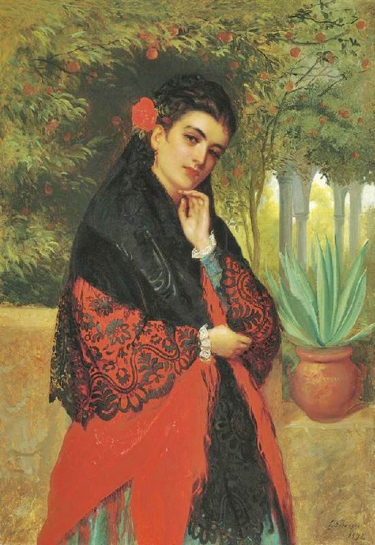 A Spanish Beauty by John Bagnold Burgess