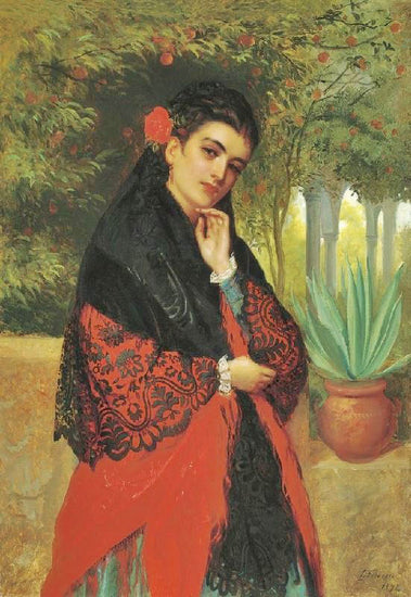 A Spanish Beauty by John Bagnold Burgess