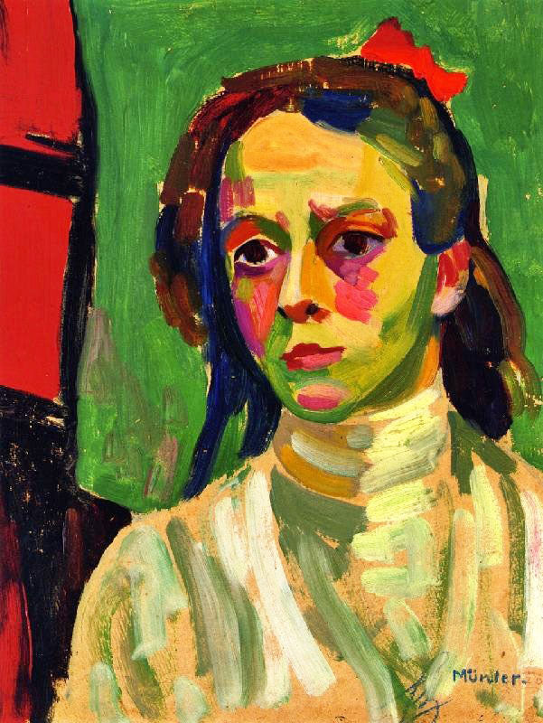 GIRL WITH RED BOW
