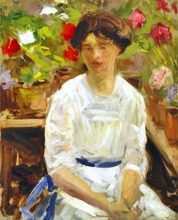 LADY IN WHITE