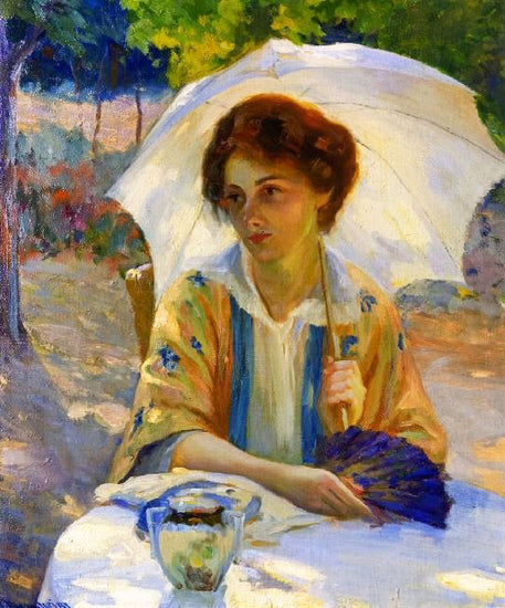 A Lonely Tea Party by Jean Mannheim